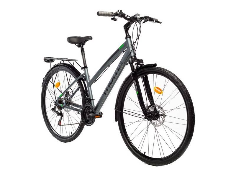 Moma Bikes Trekking Pro 28'' Shimano 21V Gris