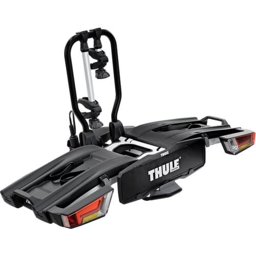 Thule Porte vélo sur attelage - EasyFold XT - 2 Vélos - Aluminum Black Thule Porte vélo sur attelage - EasyFold XT - 2 Vélos - Aluminum/Black