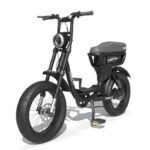 Vélo électrique biplace cargo garrett miller city, batt simple, pneus route – Image 3
