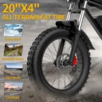 Ridstar Q20 1500W 48V 20AH gros pneu vélo électrique – Bild 5