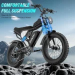 Ridstar Q20 1500W 48V 20AH gros pneu vélo électrique – Bild 2