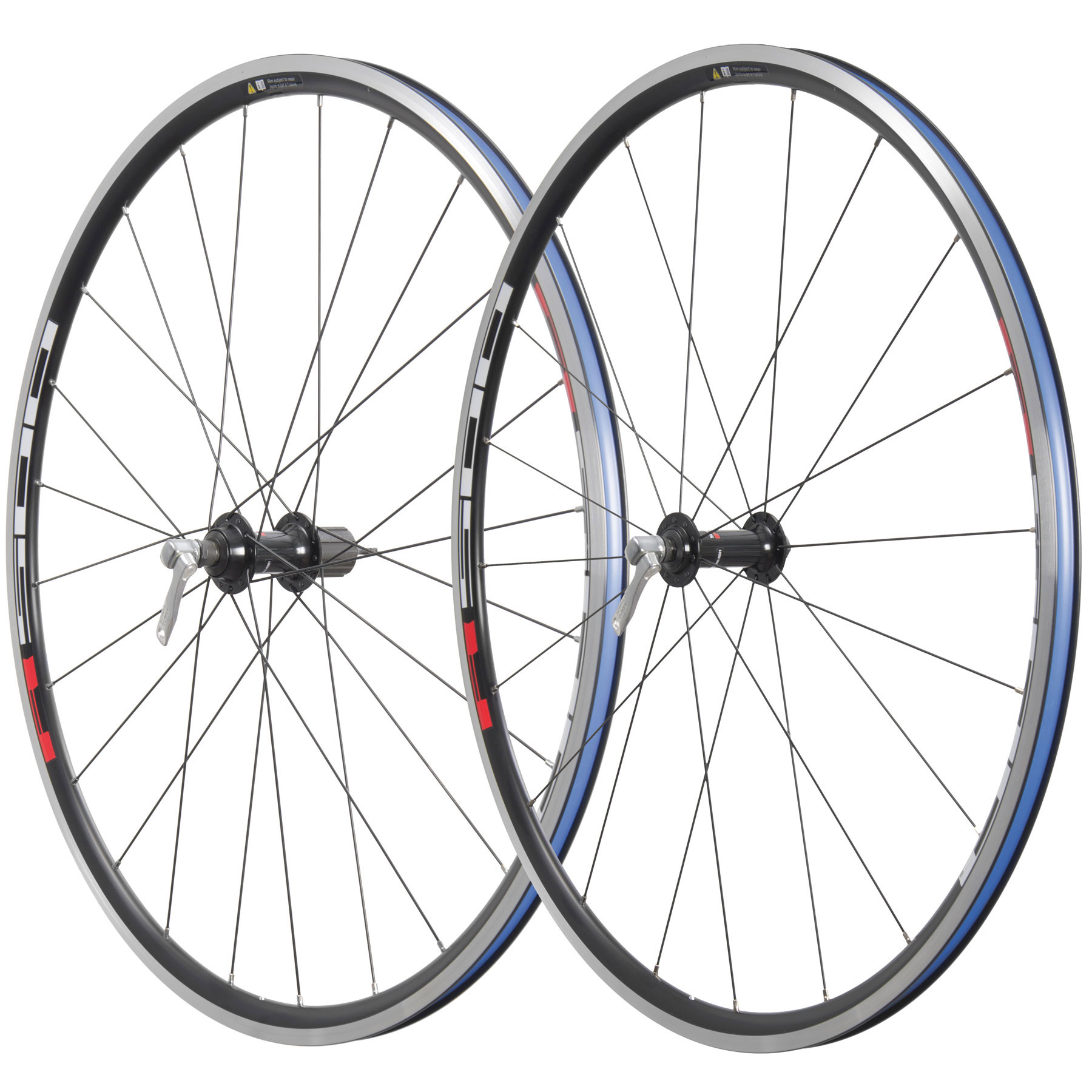 Shimano-WH-R501-CL-Wheelset.jpg Paire de roues Shimano WH-R501-CL - 28" | Pneus à tringle - QR 100/130 - HG – Bild 1