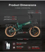 VTT électrique SAMEBIKE XWLX09-II 1000W à Pneus Larges – Bild 8