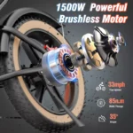 Vélo électrique Ridstar Q20 1500 W – Bild 5
