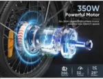Vélo électrique SAMEBIKE CY20 350W Moteur – Image 7