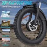 Vélo électrique pliant Ridstar H20 Pro – Bild 5